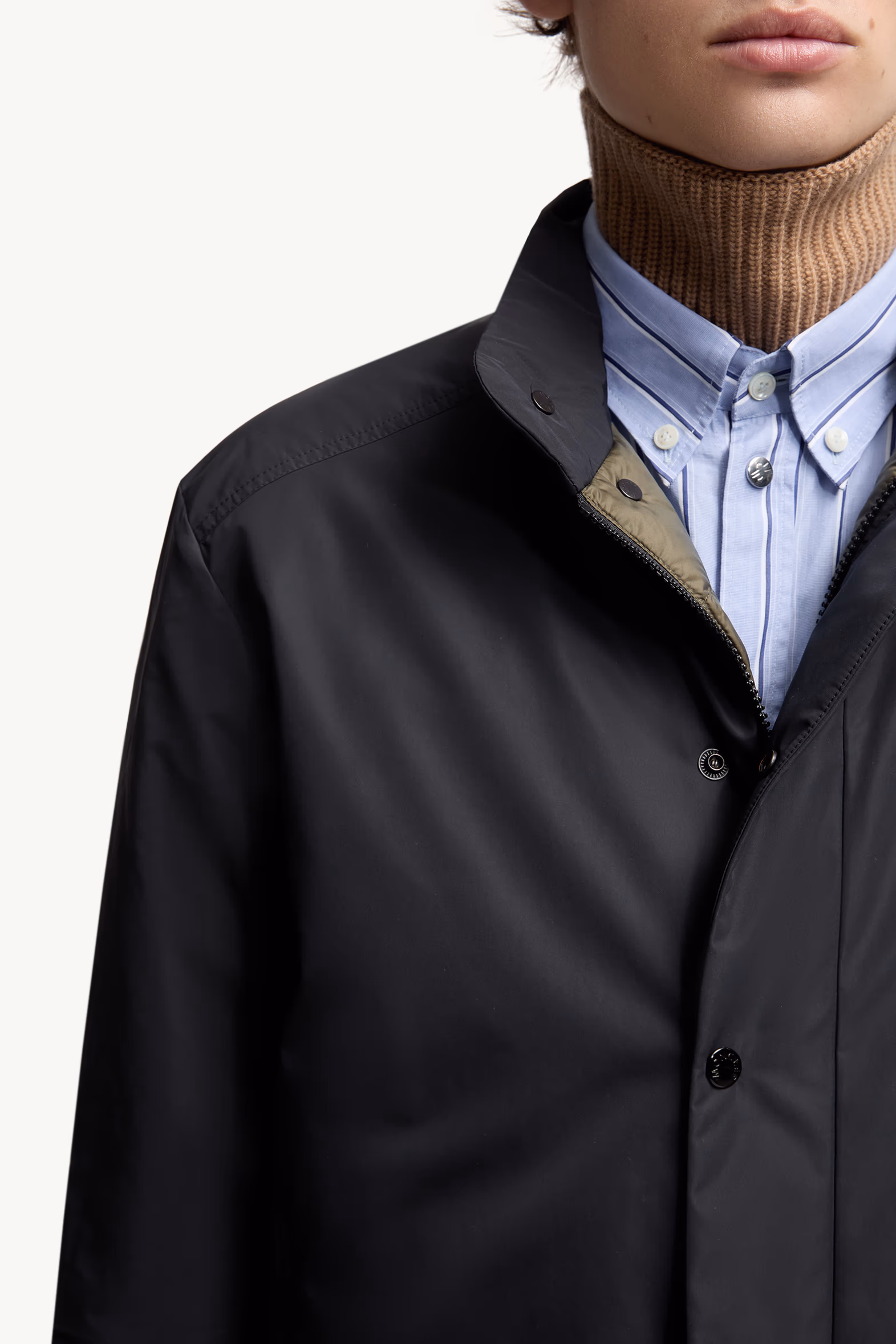 Epine Short Down Jacket Men Black Moncler 7